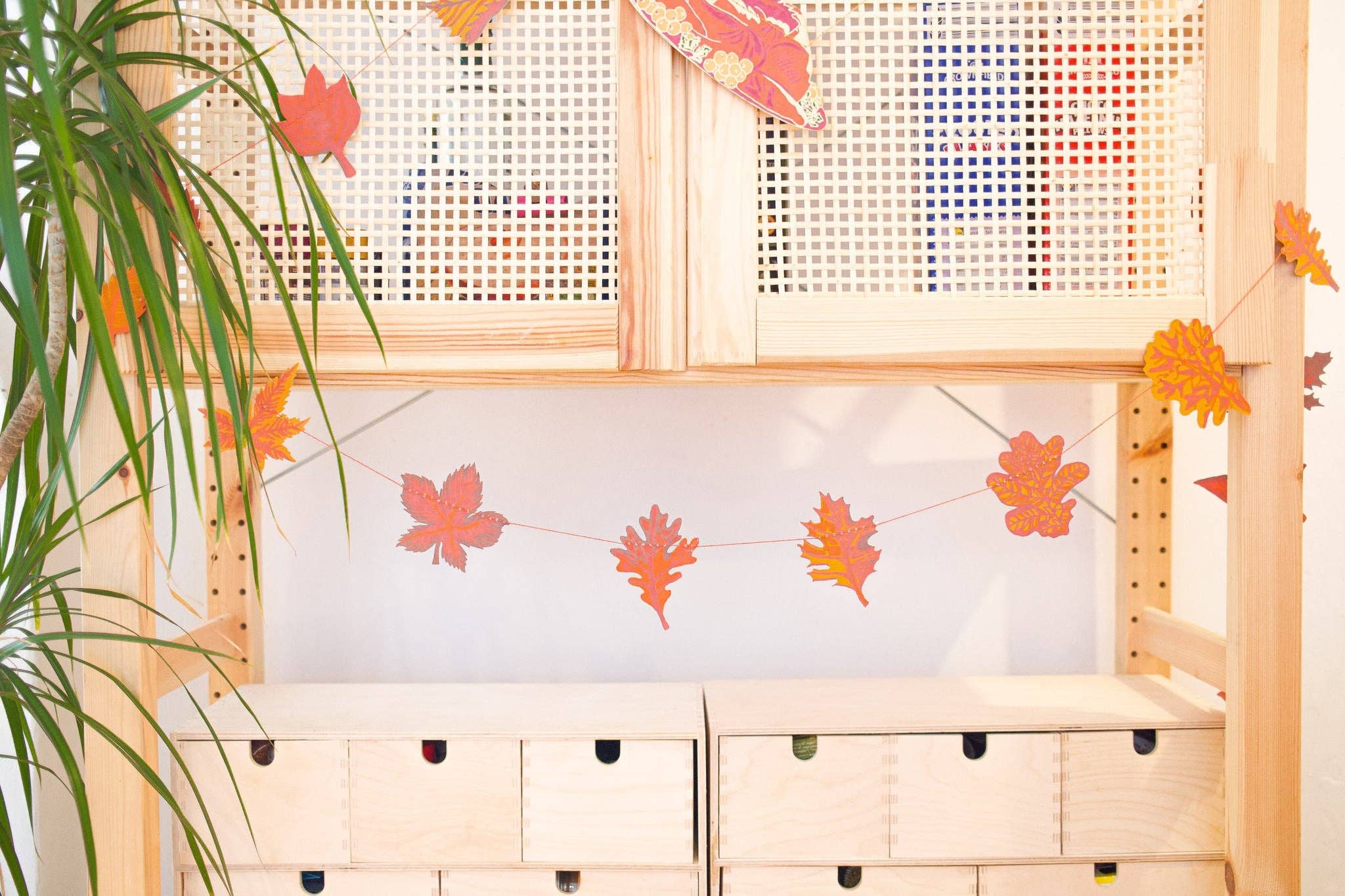 Autumn Leaves Sewn Garland - Image 10