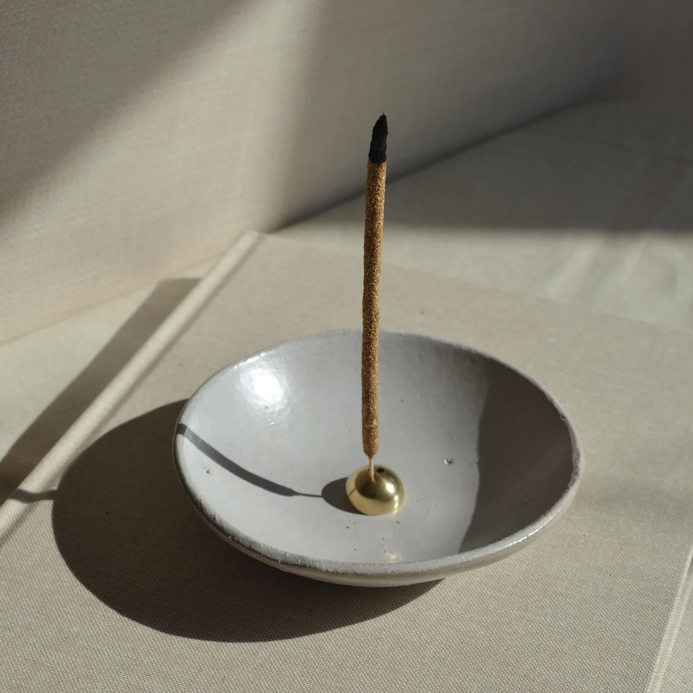 Brass Arch Incense Holder - Image 2