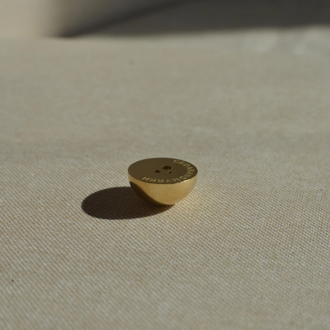 Brass Arch Incense Holder - Image 3