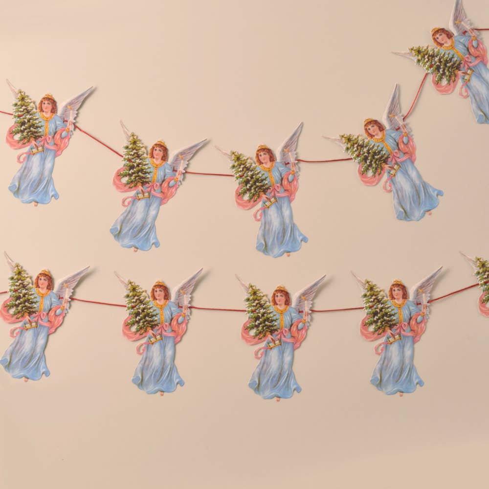 Christmas Vintage Angel Garland