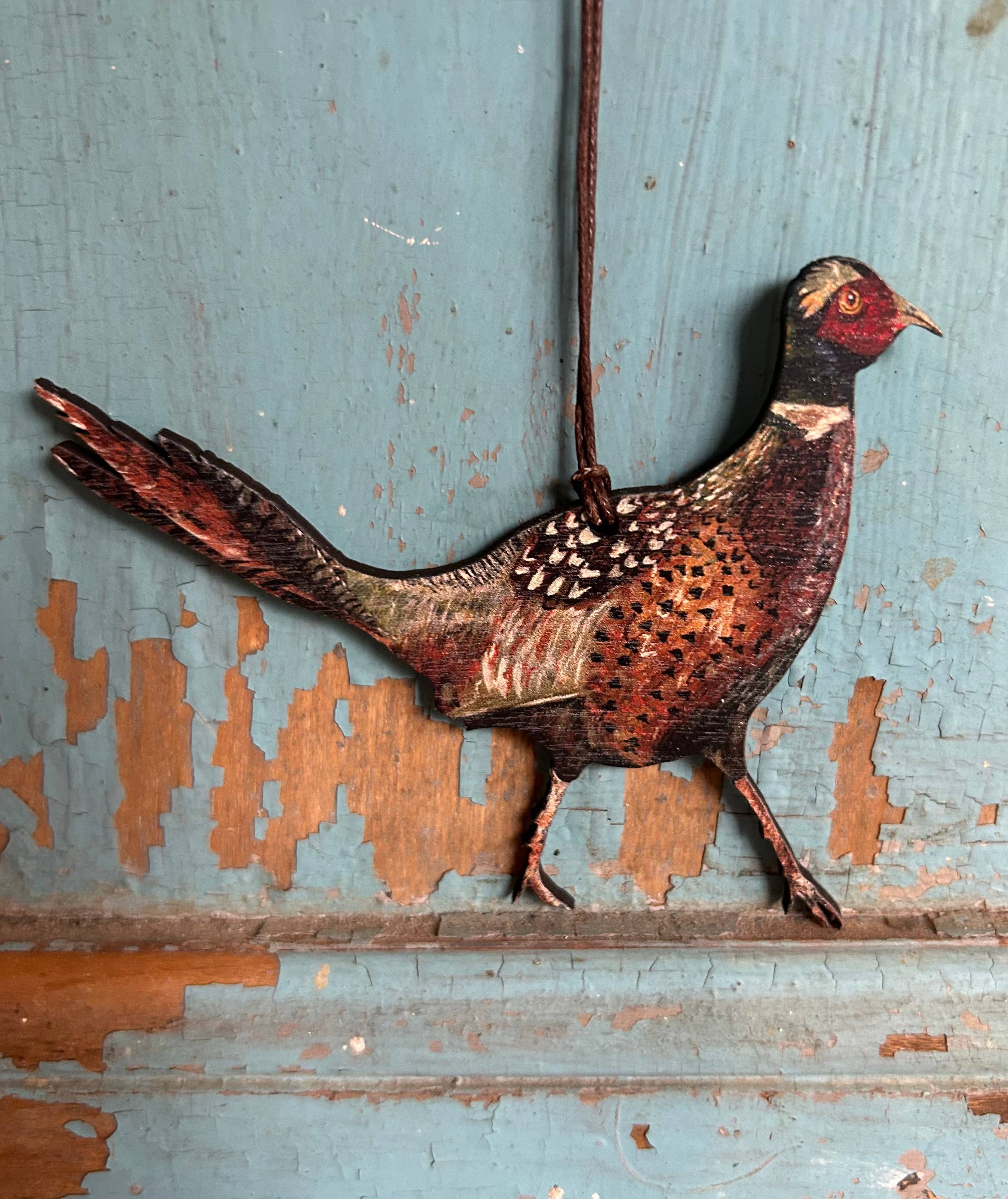 Pheasant Wooden Decoration - Image 3