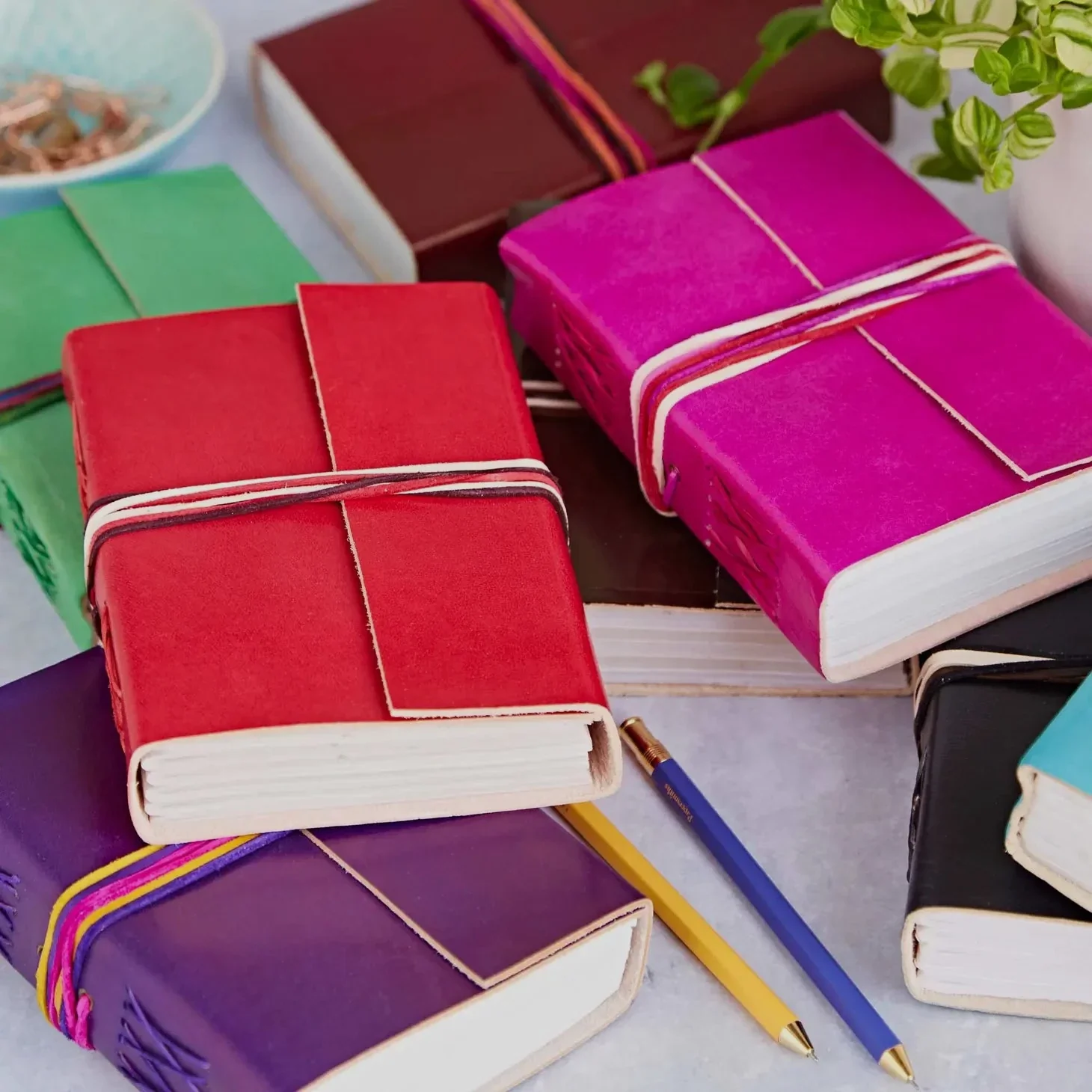 Leather Khadda Paper Journal (+Colours) - Image 3