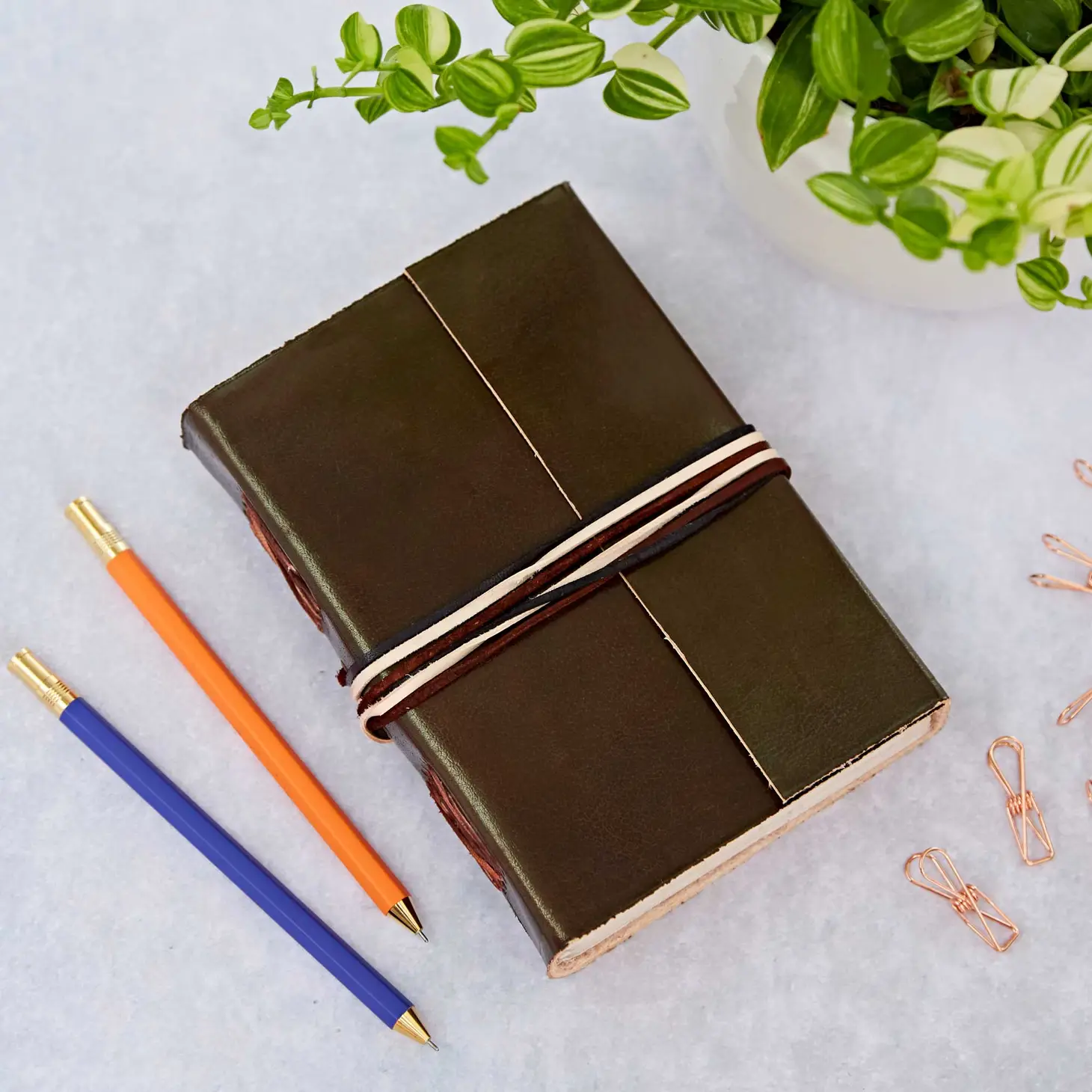 Leather Khadda Paper Journal (+Colours) - Image 7