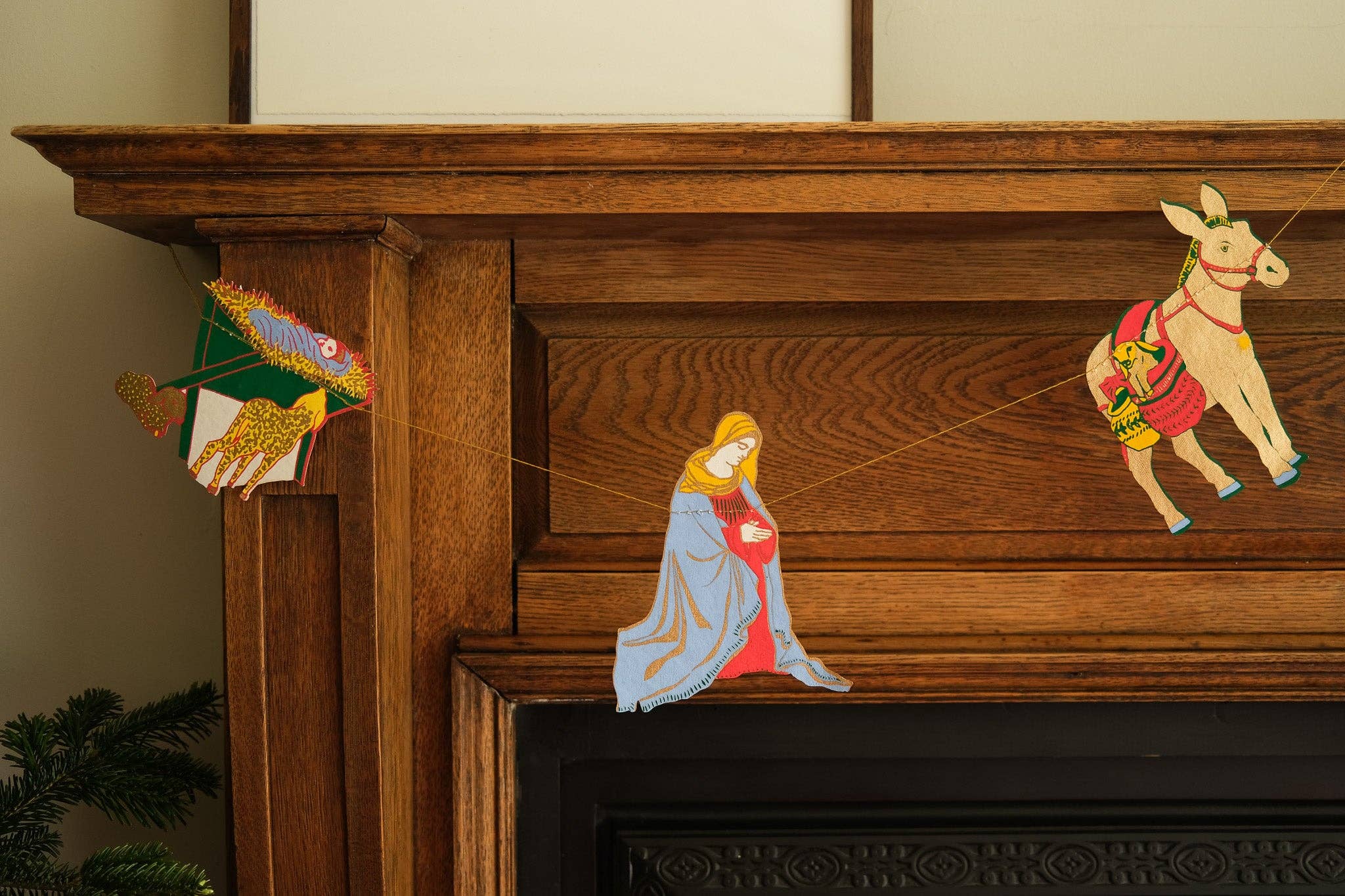 East End Press - Nativity Sewn Garland - Image 7
