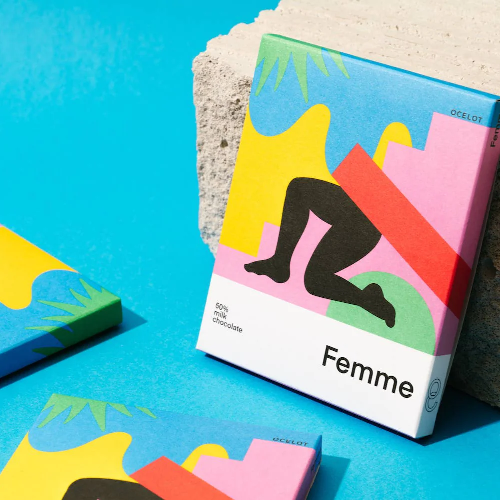 Femme Organic Dark-Milk Chocolate - Image 2