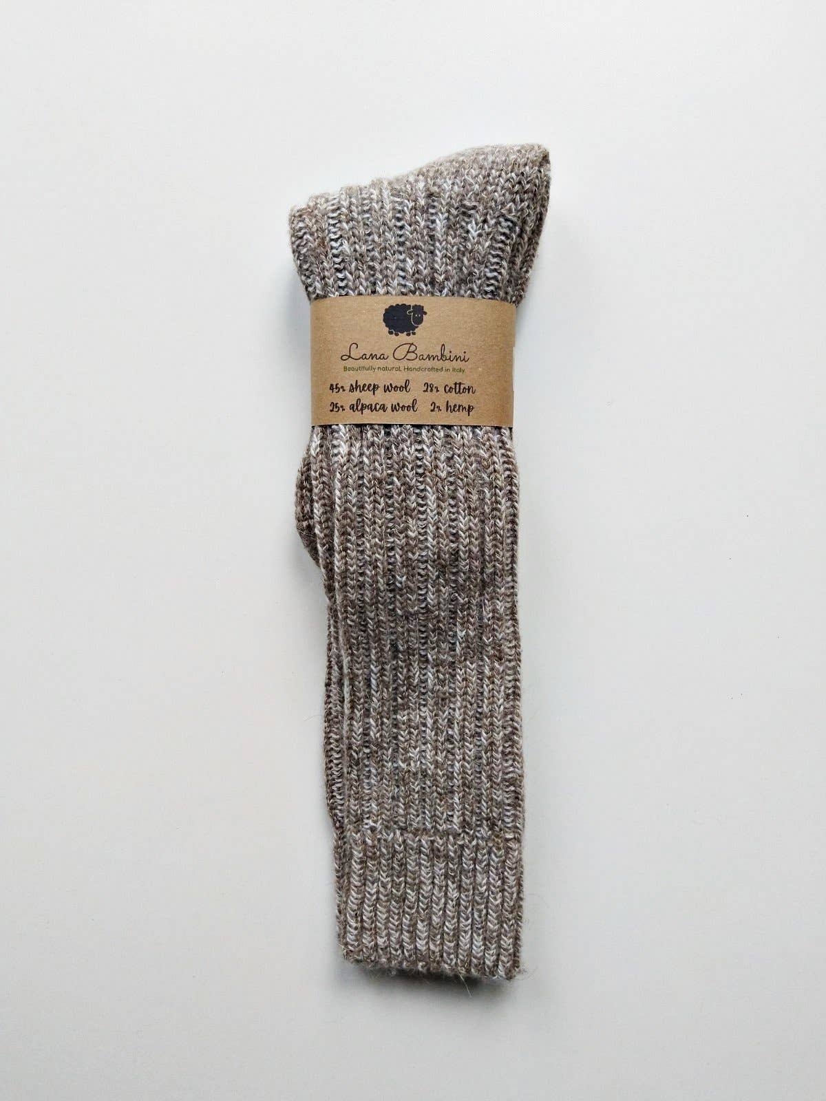 Long Wool Socks with Alpaca, Cotton & Hemp - Image 3