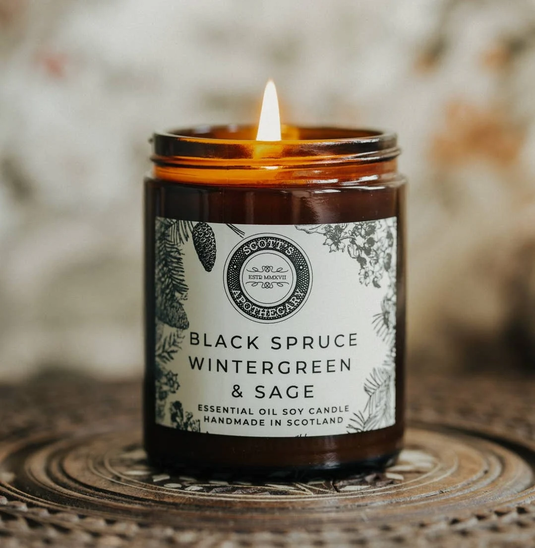 Essential Oil Candle by Scott's Apothecary (180g) - Image 3