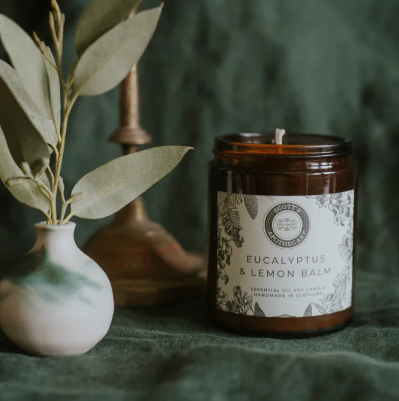 Essential Oil Candle by Scott's Apothecary (180g) - Image 5