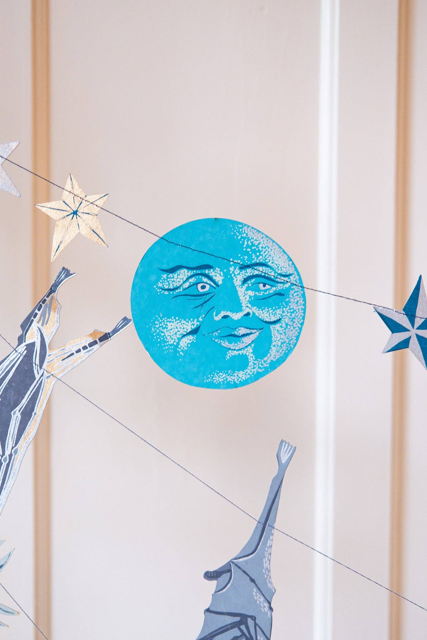 Man on the Moon Sewn Garland - Image 6