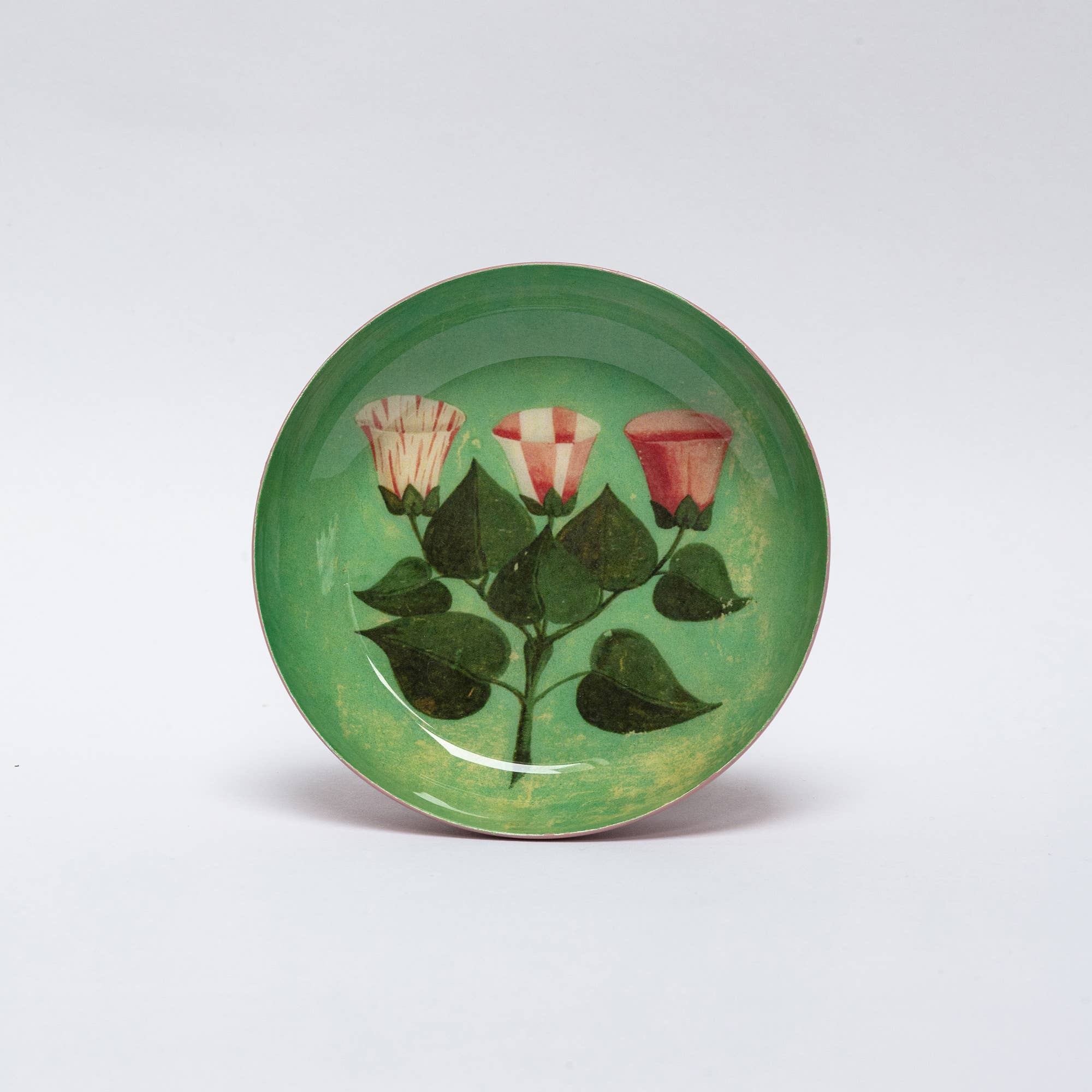 Festival of Flowers Enamel Trinket Tray - Image 4