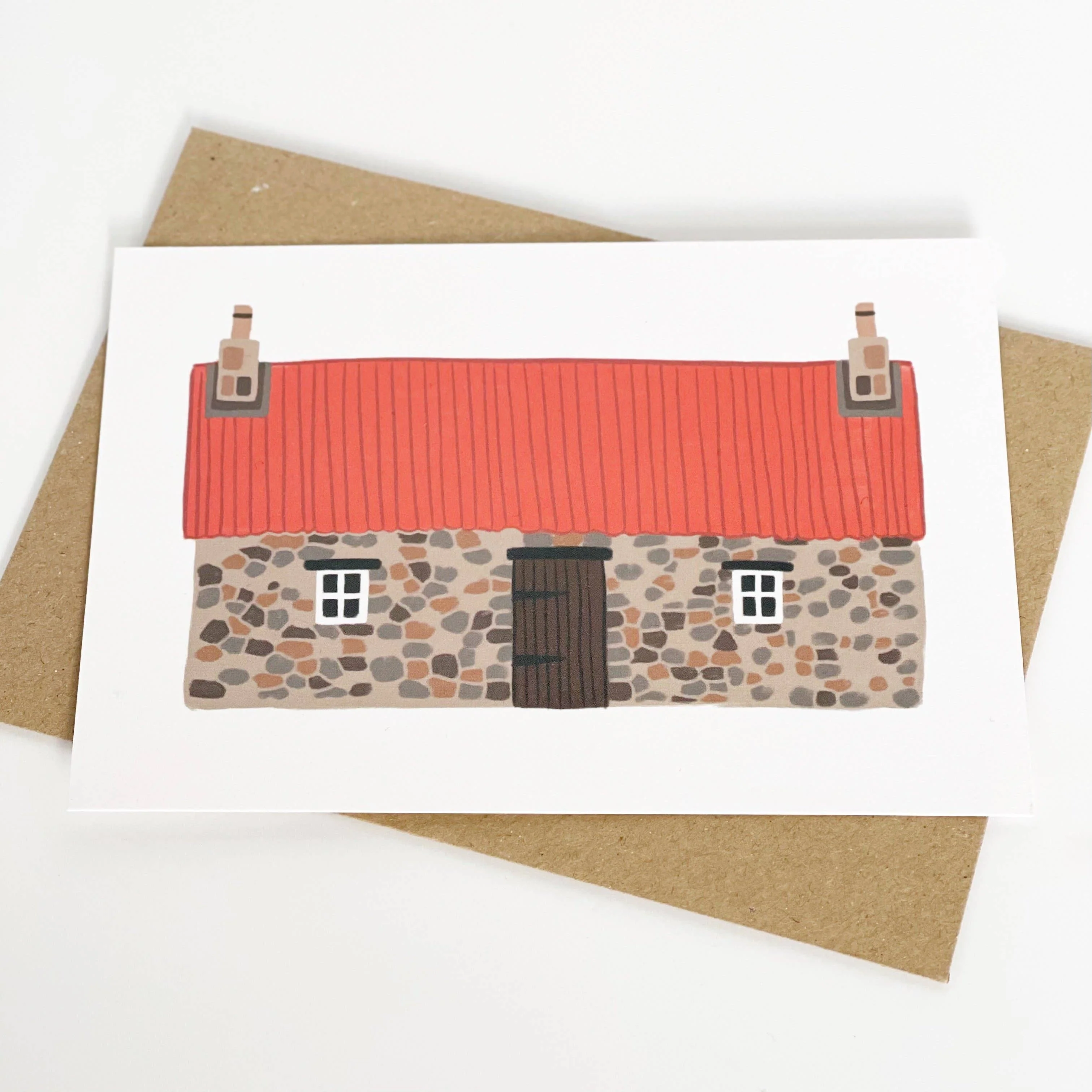 Scottish Bothy Greetings Card - Image 5
